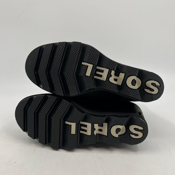 Sorel Black Joan of Arctic II Wedge Heeled Boots | Excellent Condition - Picture 4 of 9